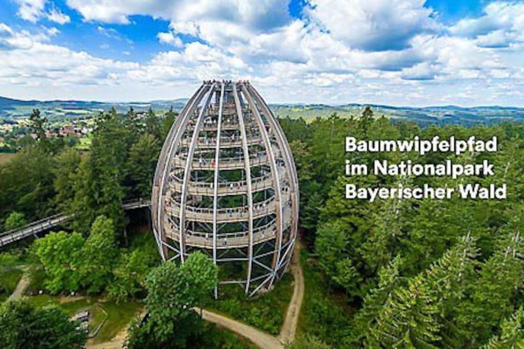 Cozy I Blockhuette Im Nationalpark I Ferienwohnung ノイライヒェナウ エクステリア 写真