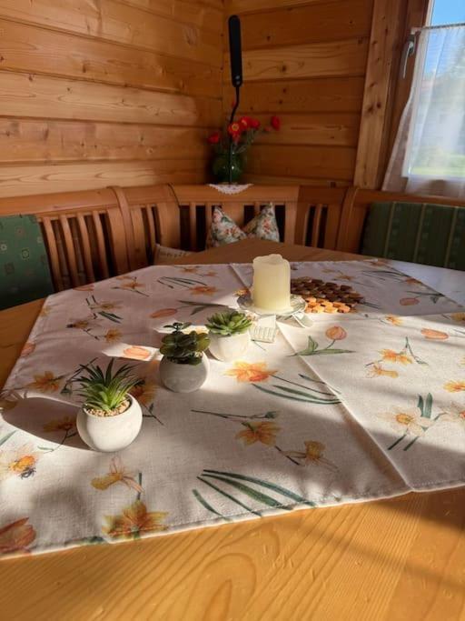 Cozy I Blockhuette Im Nationalpark I Ferienwohnung ノイライヒェナウ エクステリア 写真